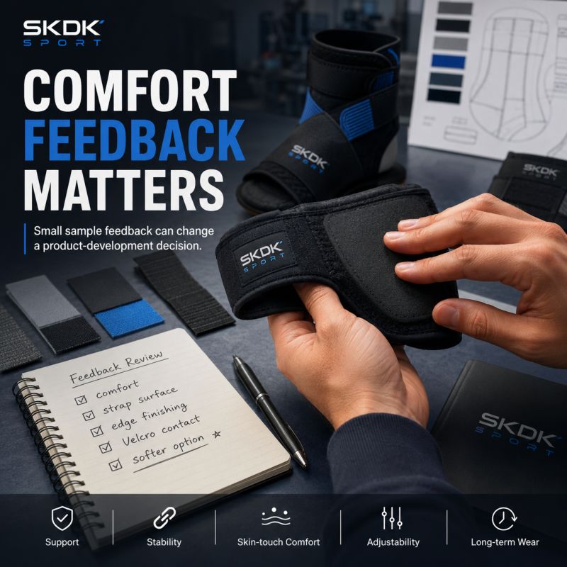 Why Strap Comfort Changes Sports Support Product Development