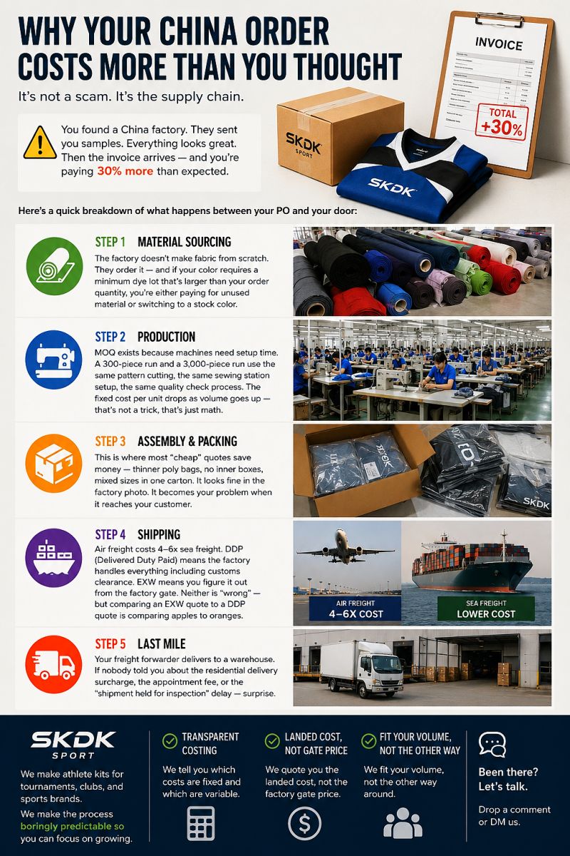 Landed Cost from China: The 5 Hidden Cost Categories That Catch First-Time Importers Off-Guard
