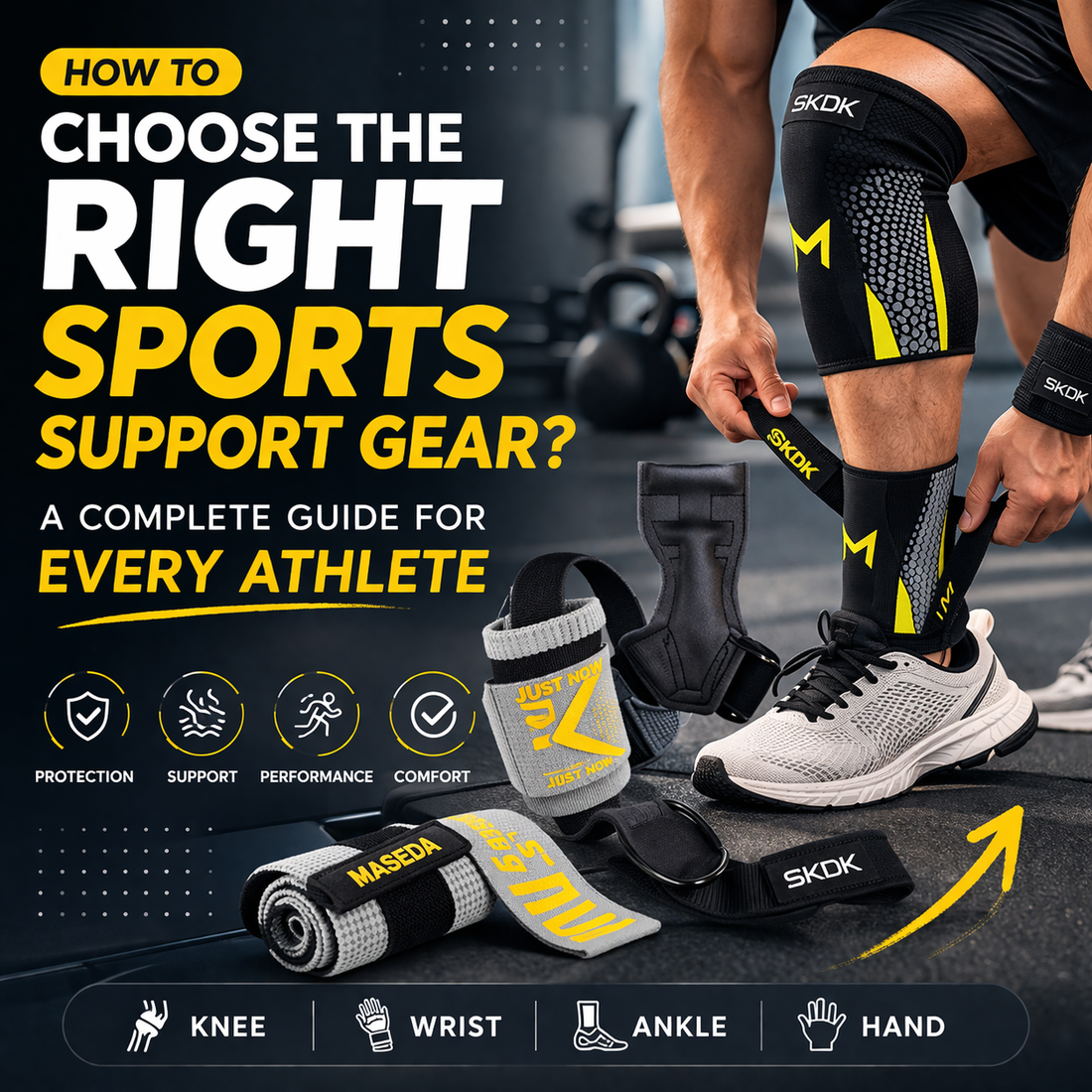 How to Choose the Right Sports Support Gear? A Complete Guide for Every Athlete