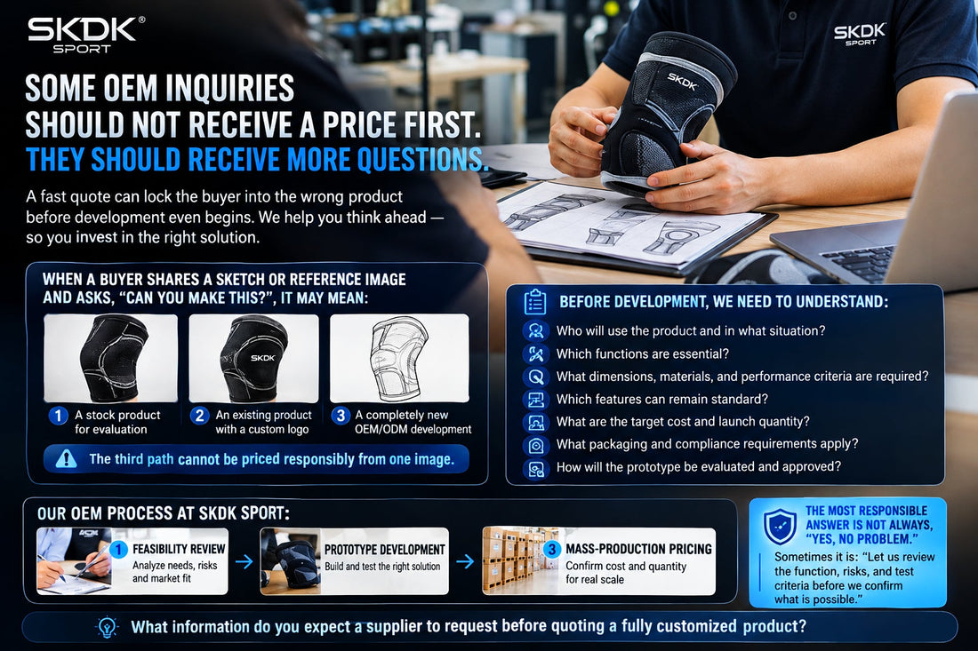Why Some OEM Inquiries Should Not Receive a Price First | SKDK SPORT