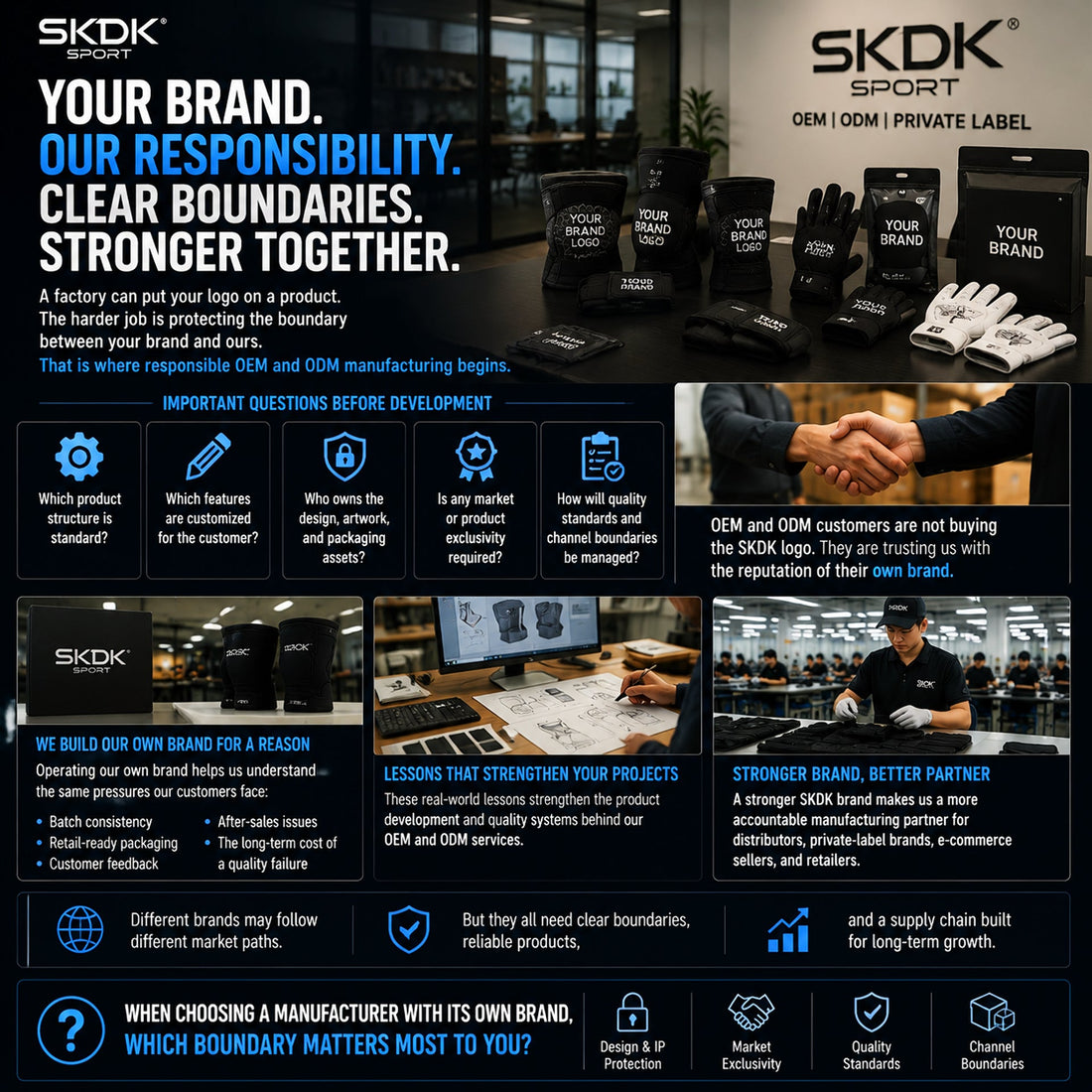How a Factory With Its Own Brand Can Protect Yours | SKDK SPORT