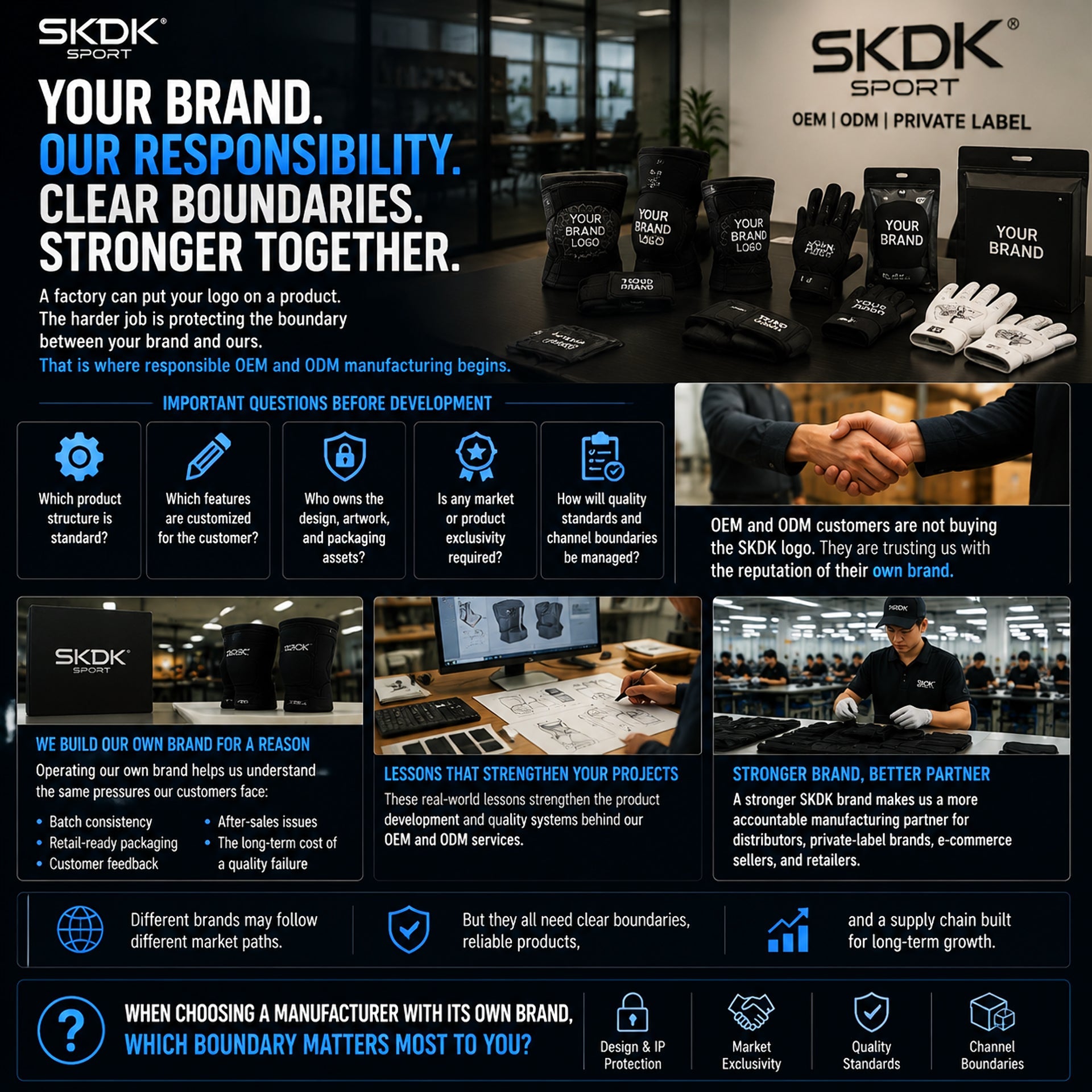 How a Factory With Its Own Brand Can Protect Yours | SKDK SPORT