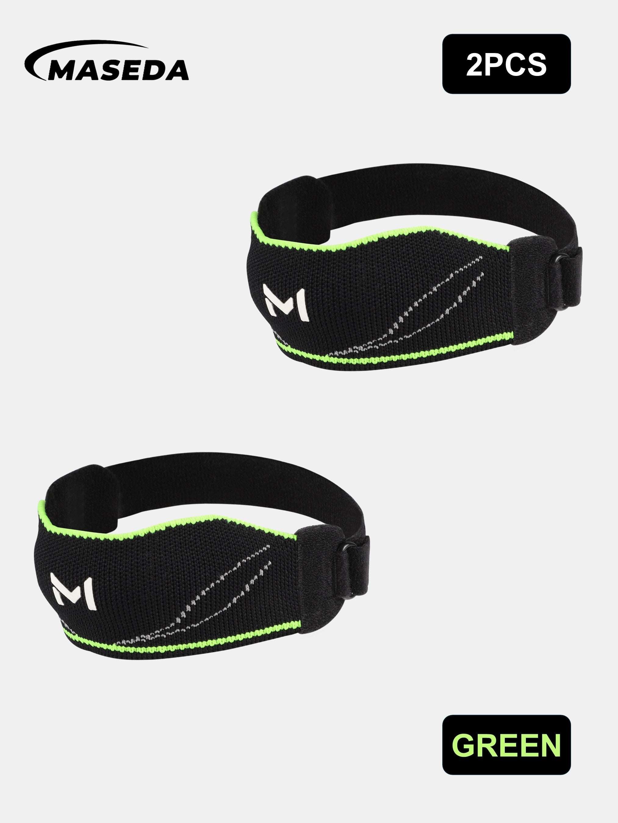 Patella Tendon Knee Strap - Adjustable Support Brace with Silicone Pad for Running & Sports