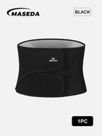 Silver Ion Sweat Waist Trimmer - Sauna Belt with Phone Pocket for Workout