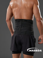 Adjustable Dual-Direction Compression Lower Back Brace, Sports Waist Support