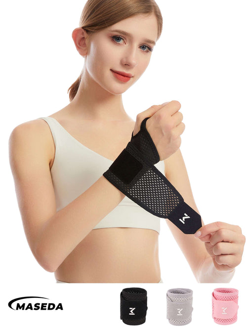 Wrist Support with Thumb Strap — Breathable Compression Sports Brace