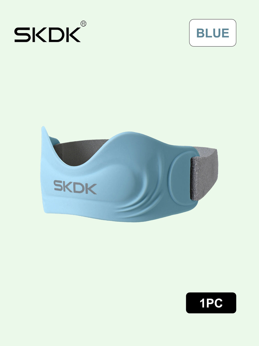 Adjustable Patella Strap with Concave Silicone Pad & Breathable Lining
