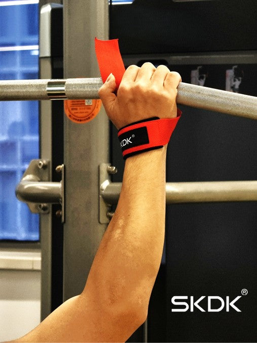 Weightlifting Wrist Wraps 2-Pack | Thickened Elastic Foam Support | Non-Slip Silicone | Polyester Breathable for Gym, Powerlifting & Fitness
