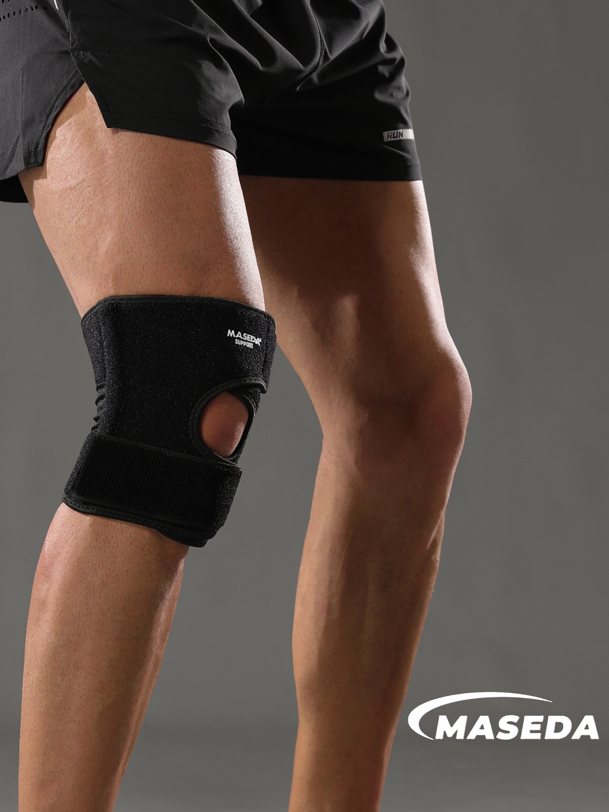 Sports Knee Compression Sleeve with Anti-Slip Silicone - Joint Support for Running & Workout