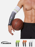Compression Elbow Sleeve with Silicone Strip - Breathable Sports Guard
