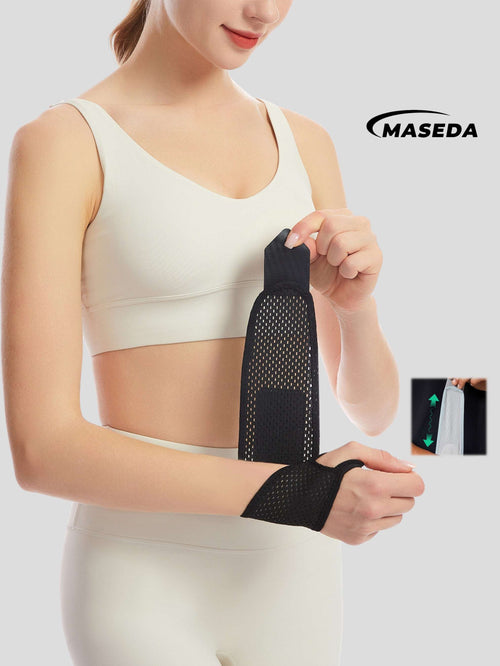 Wrist Support with Thumb Strap — Breathable Compression Sports Brace
