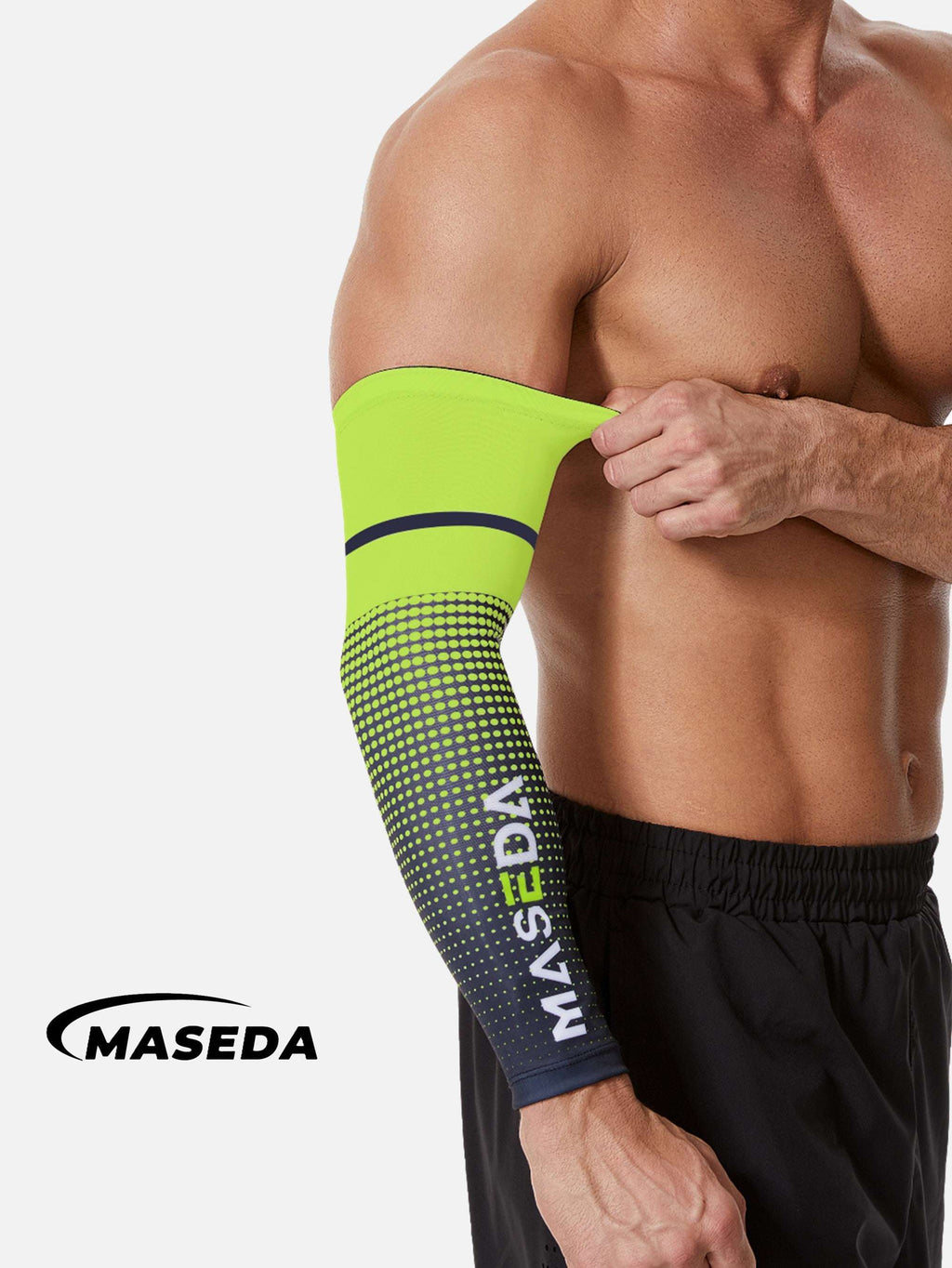 Compression Elbow Sleeve with Silicone Strip - Breathable Sports Guard