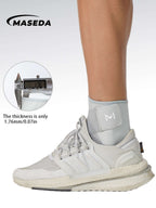 Adjustable Compression Ankle Brace — Breathable Elastic Ankle Support Stabilizer for Running, Fitness & Sports