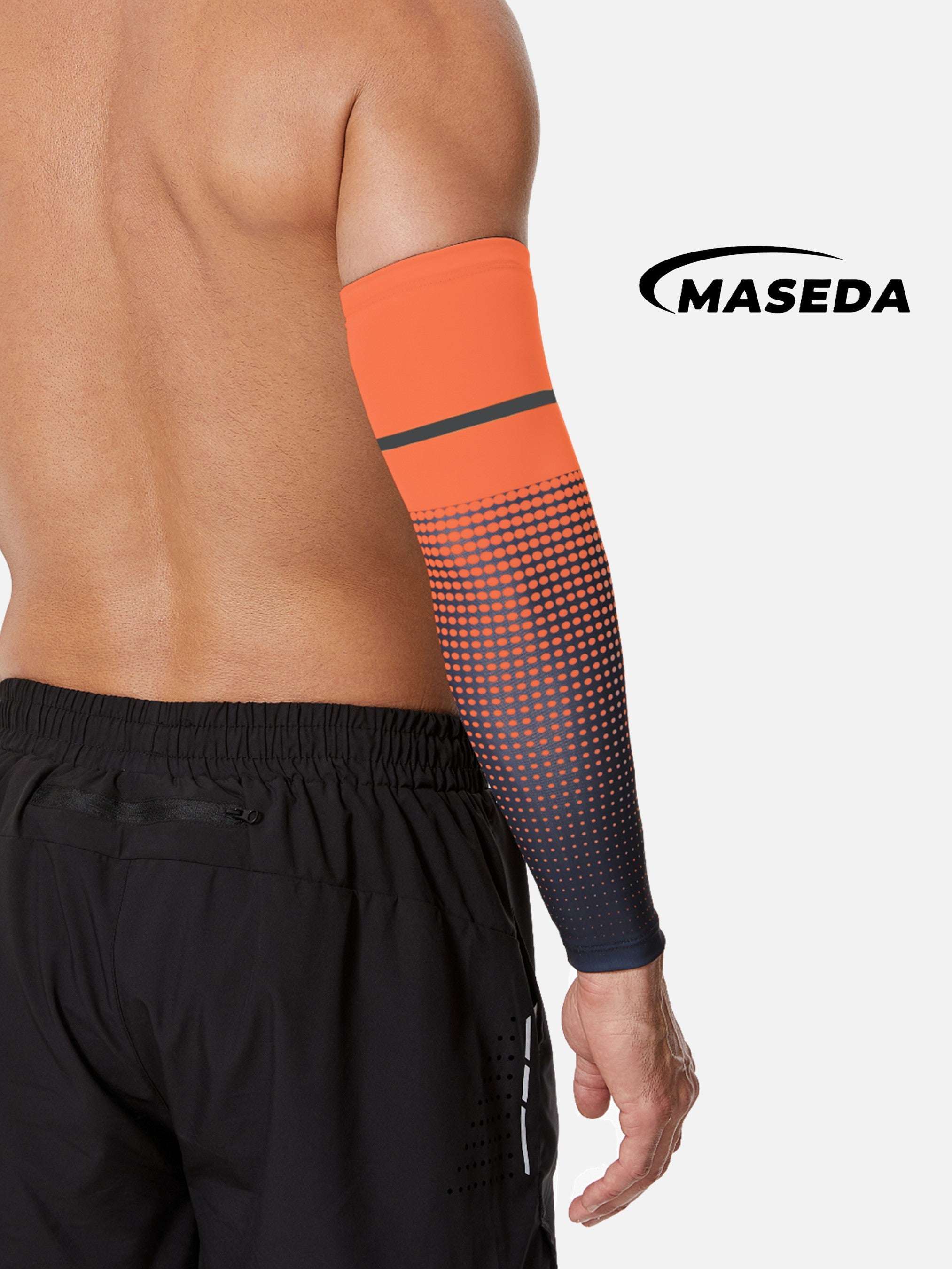 Compression Elbow Sleeve with Silicone Strip - Breathable Sports Guard