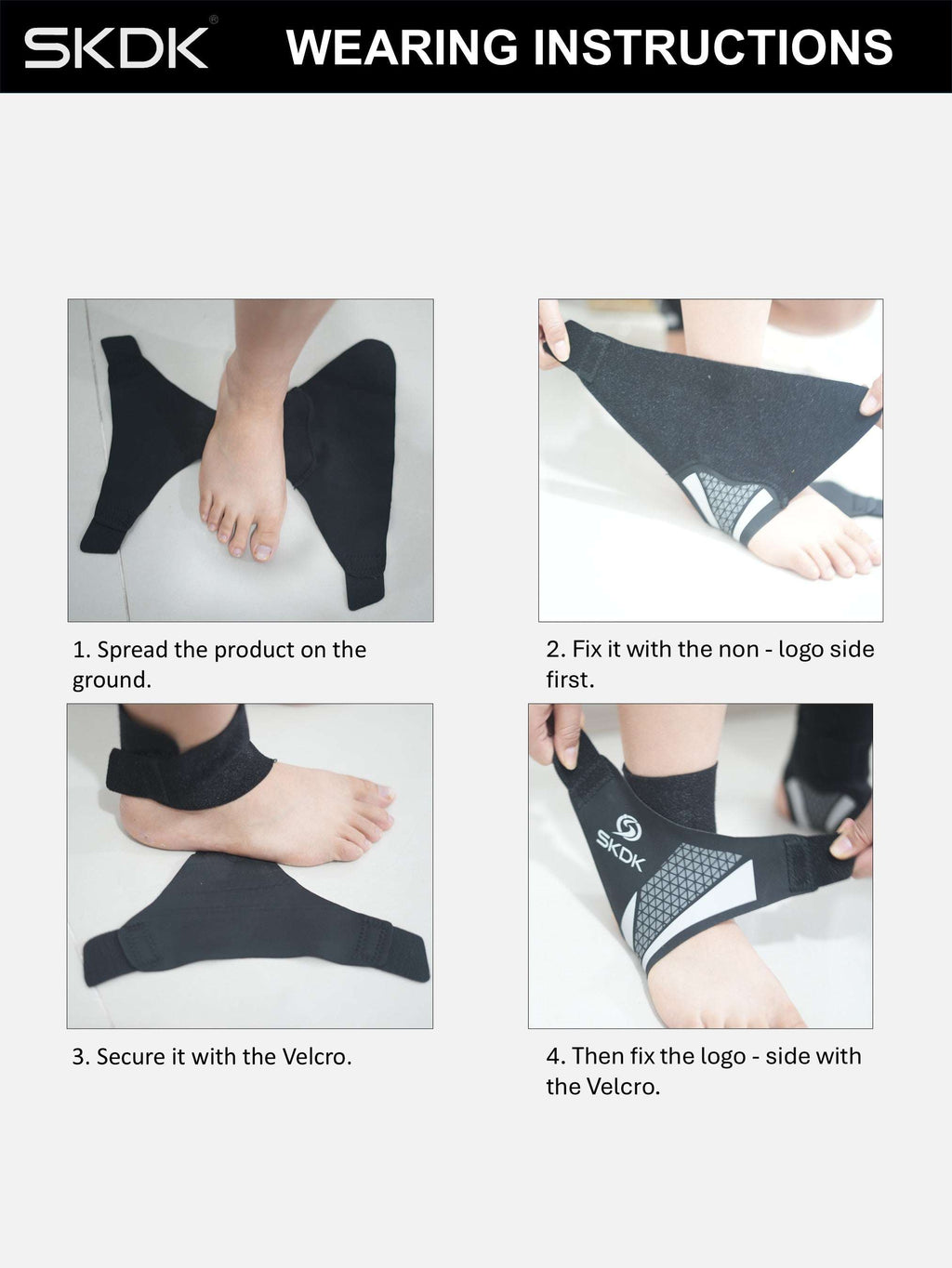 Adjustable Compression Ankle Brace – High-Quality Breathable Support Wrap for Running, Gym & Outdoor Sports – Unisex