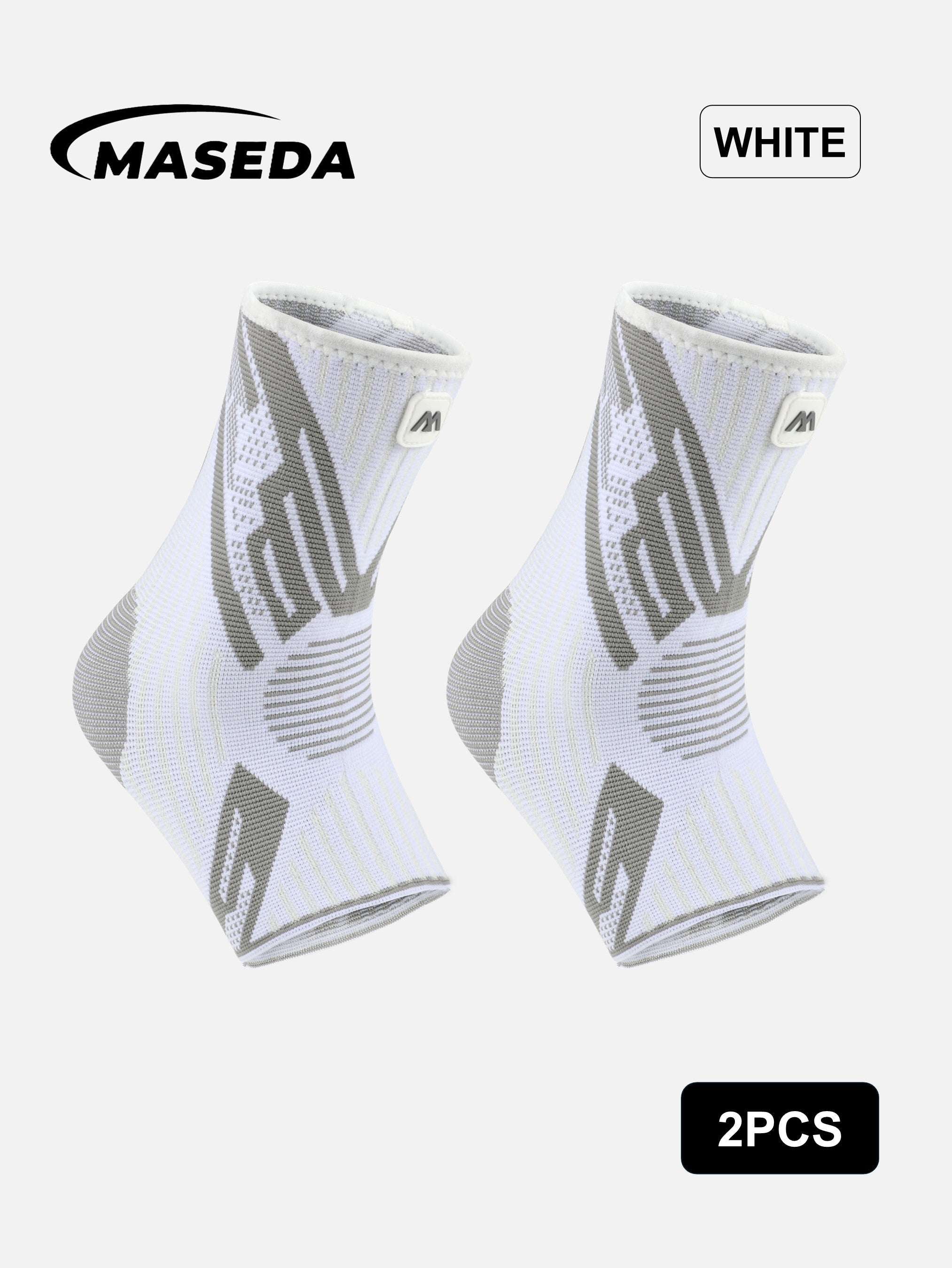 Ankle Compression Sleeve – 3D Knitted Elastic Support Brace for Sports Stability & Protection