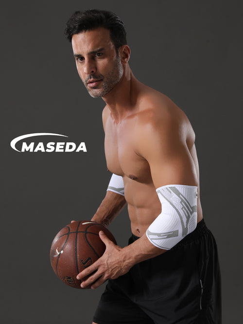 3D Knitted Elbow Compression Sleeve – Breathable Elastic Support Brace for Sports Protection & Joint Stability