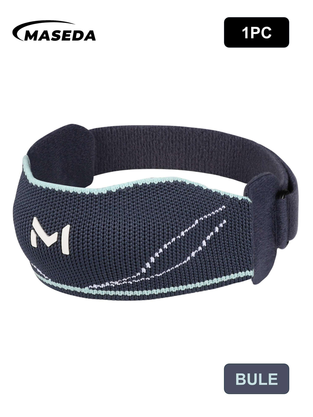 Patella Tendon Knee Strap - Adjustable Support Brace with Silicone Pad for Running & Sports