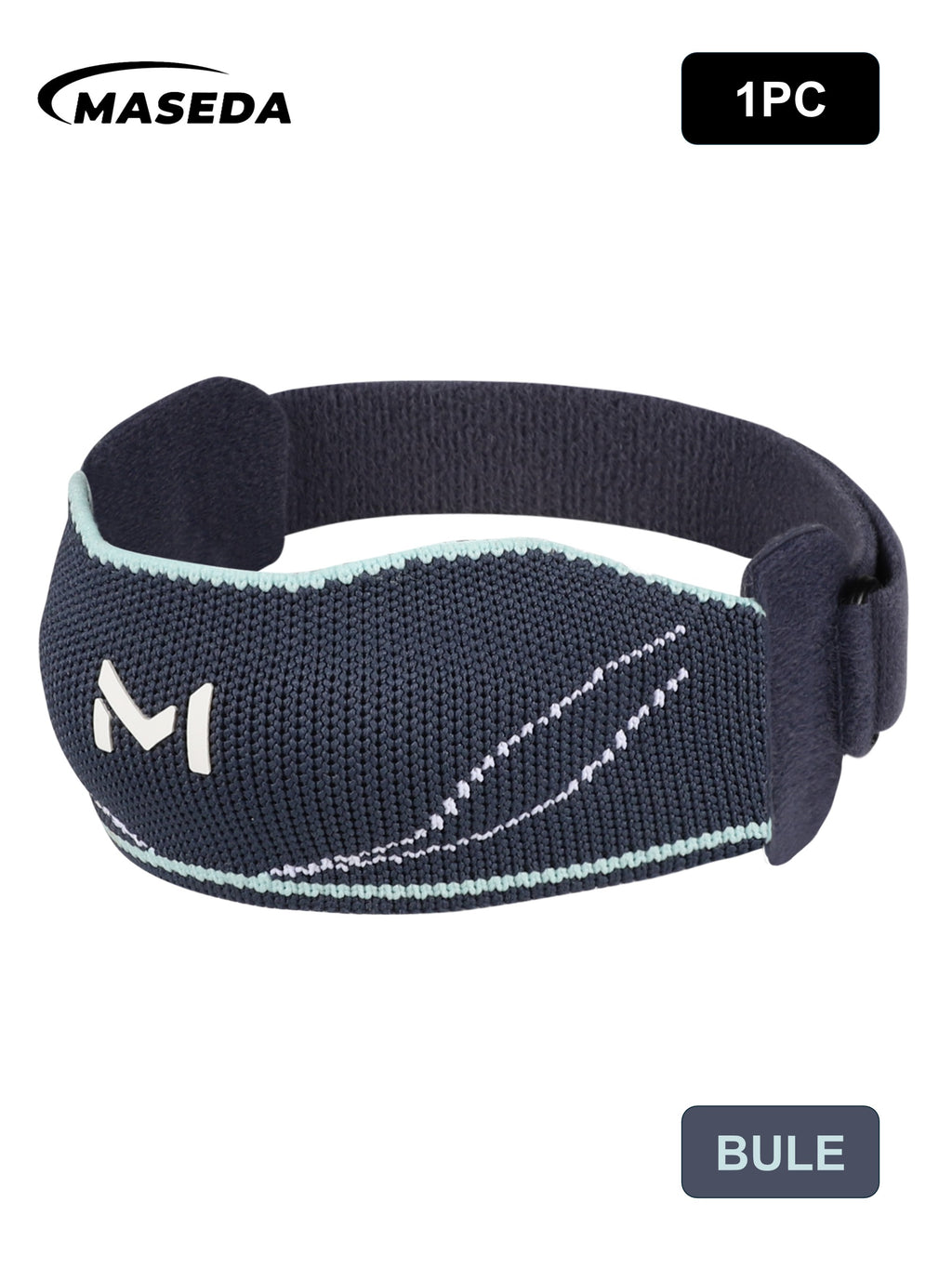 Patella Tendon Knee Strap - Adjustable Support Brace with Silicone Pad for Running & Sports