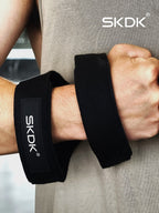 Non-Slip Weightlifting Wrist Wraps with Thickened Sponge Pad for Gym, Bodybuilding, Powerlifting - Grip Support & Wrist Protection