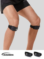 Premium Adjustable Patella Knee Strap – SBR Knee Support Brace with Silicone Pad for Running, Gym & Outdoor Sports – Unisex