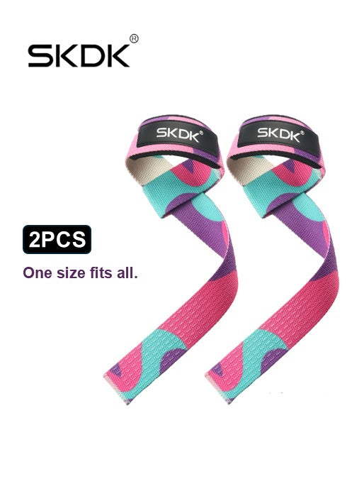 Gewichtheber-Handgelenkbandagen 2er-Pack | Verdickte elastische Schaumstoffstütze | Rutschfestes Silikon | Atmungsaktives Polyester für Fitnessstudio, Powerlifting & Fitness
