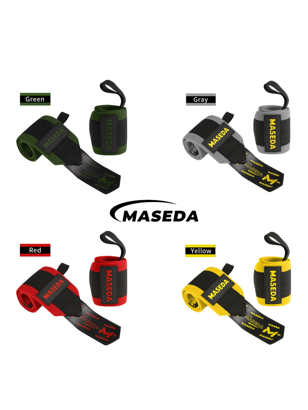 Adjustable Weightlifting Wrist Wraps – Breathable Anti-Slip Support Brace for Gym, Gymnastics & Daily Use