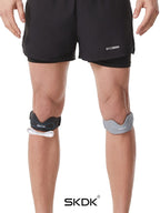 Adjustable Patella Strap with Concave Silicone Pad & Breathable Lining