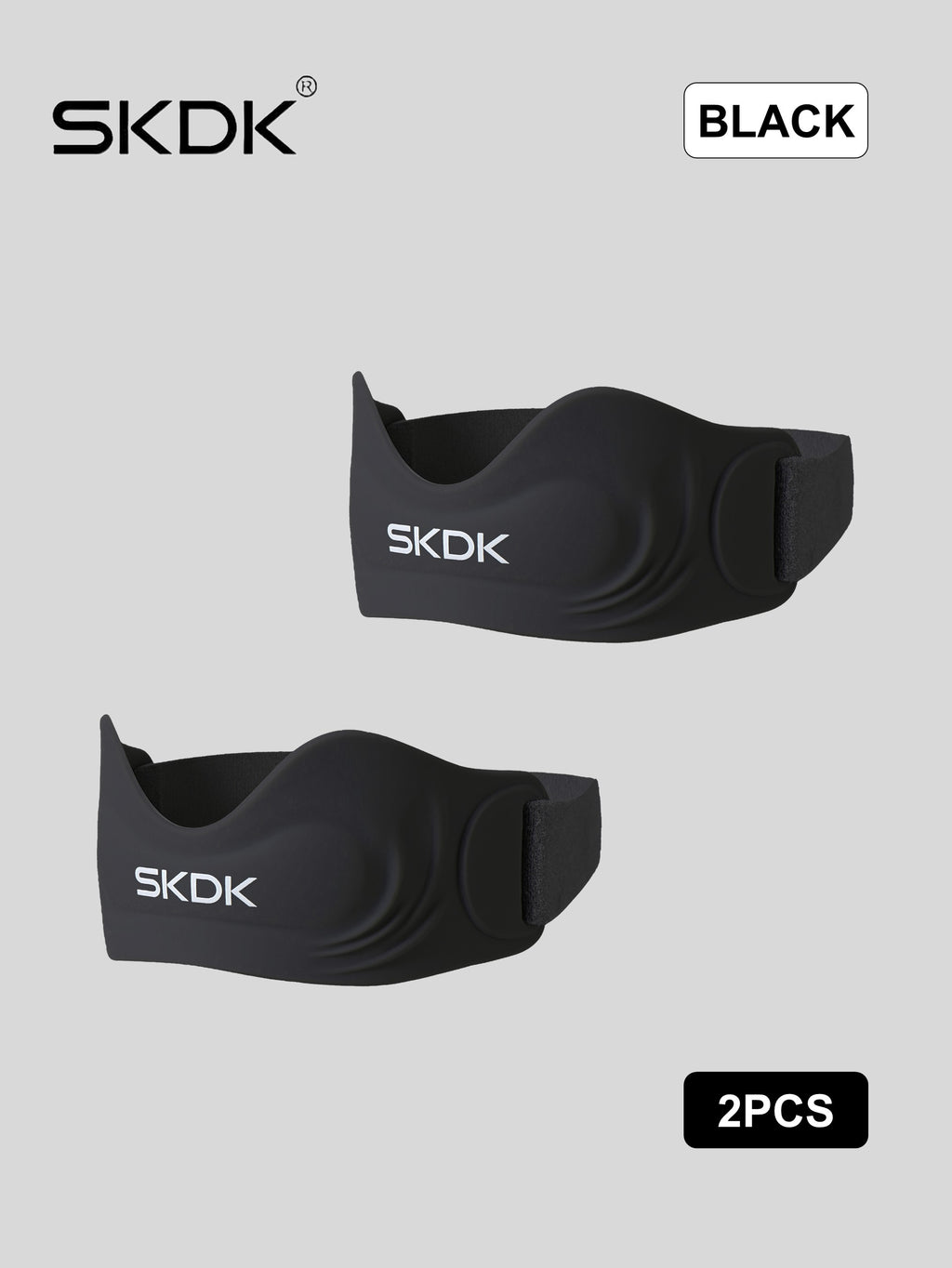 Adjustable Patella Strap with Concave Silicone - View 7 - SKDK Sport