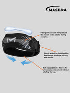 Adjustable Patella Knee Strap – Breathable SBR Support Brace with Built-in Silicone Pad for Running & Fitness