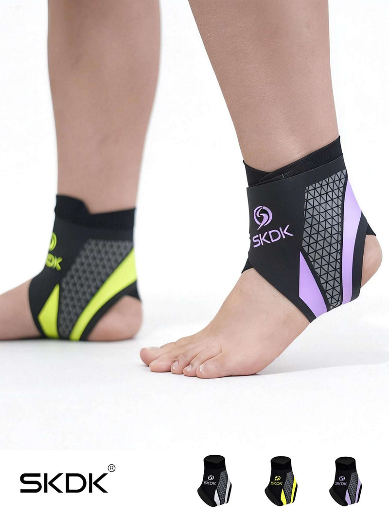 Verstellbare Kompressions-Knöchelbandage – Hochwertige, atmungsaktive Stützbandage für Laufen, Fitness & Outdoorsport – Unisex