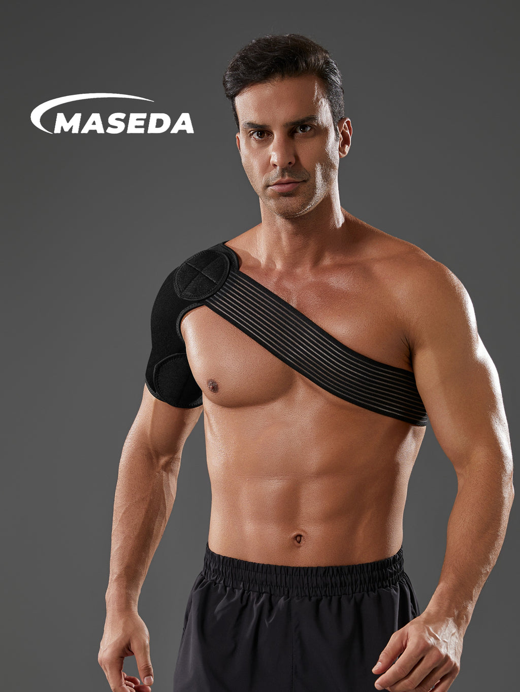 Adjustable Sports Shoulder Brace - Compression Support for Stability