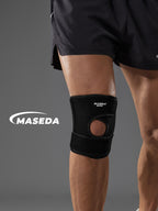 Sports Knee Compression Sleeve with Anti-Slip Silicone - Joint Support for Running & Workout