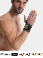 Adjustable Weightlifting Wrist Wraps – Breathable Anti-Slip Support Brace for Gym, Gymnastics & Daily Use – Mixed Colors