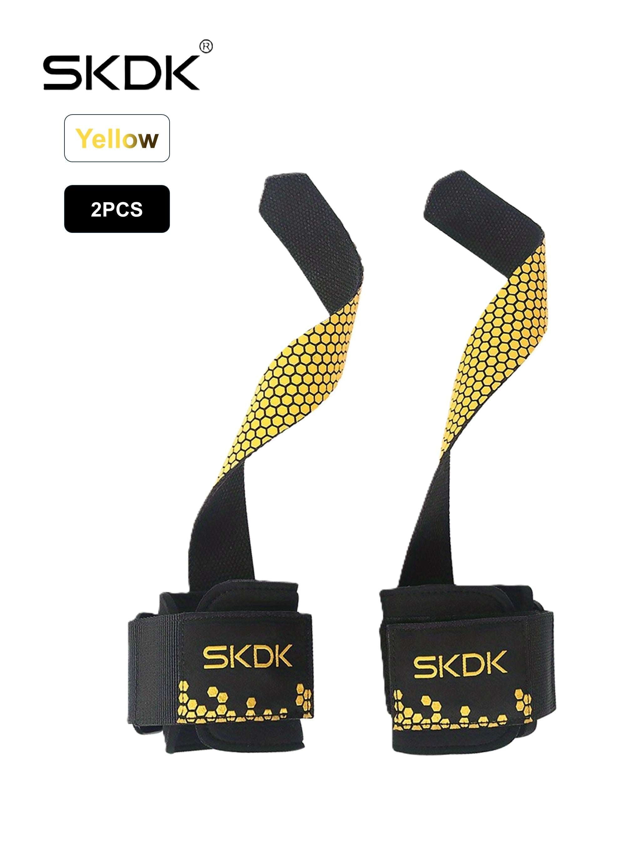 Heavy Duty Weightlifting Straps with Silicone Grip - Padded Wrist Support for Deadlifts & Strength Training