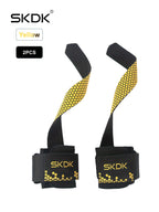Heavy Duty Weightlifting Straps with Silicone Grip - Padded Wrist Support for Deadlifts & Strength Training