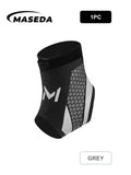 Ultra-Thin Ankle Support Brace – Fashionable Honeycomb Print Compression Sleeve – Breathable & Adjustable