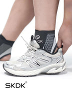 Adjustable Compression Ankle Brace – High-Quality Breathable Support Wrap for Running, Gym & Outdoor Sports – Unisex