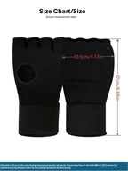 Boxing Inner Gloves with 90cm Wrist Wraps - Breathable Knuckle Protection Hand Wraps for MMA, Muay Thai & Sparring Training