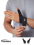 Adjustable Thumb Wrist Support Brace – Compression Strap with Durable Velcro for Sports Protection & Stability