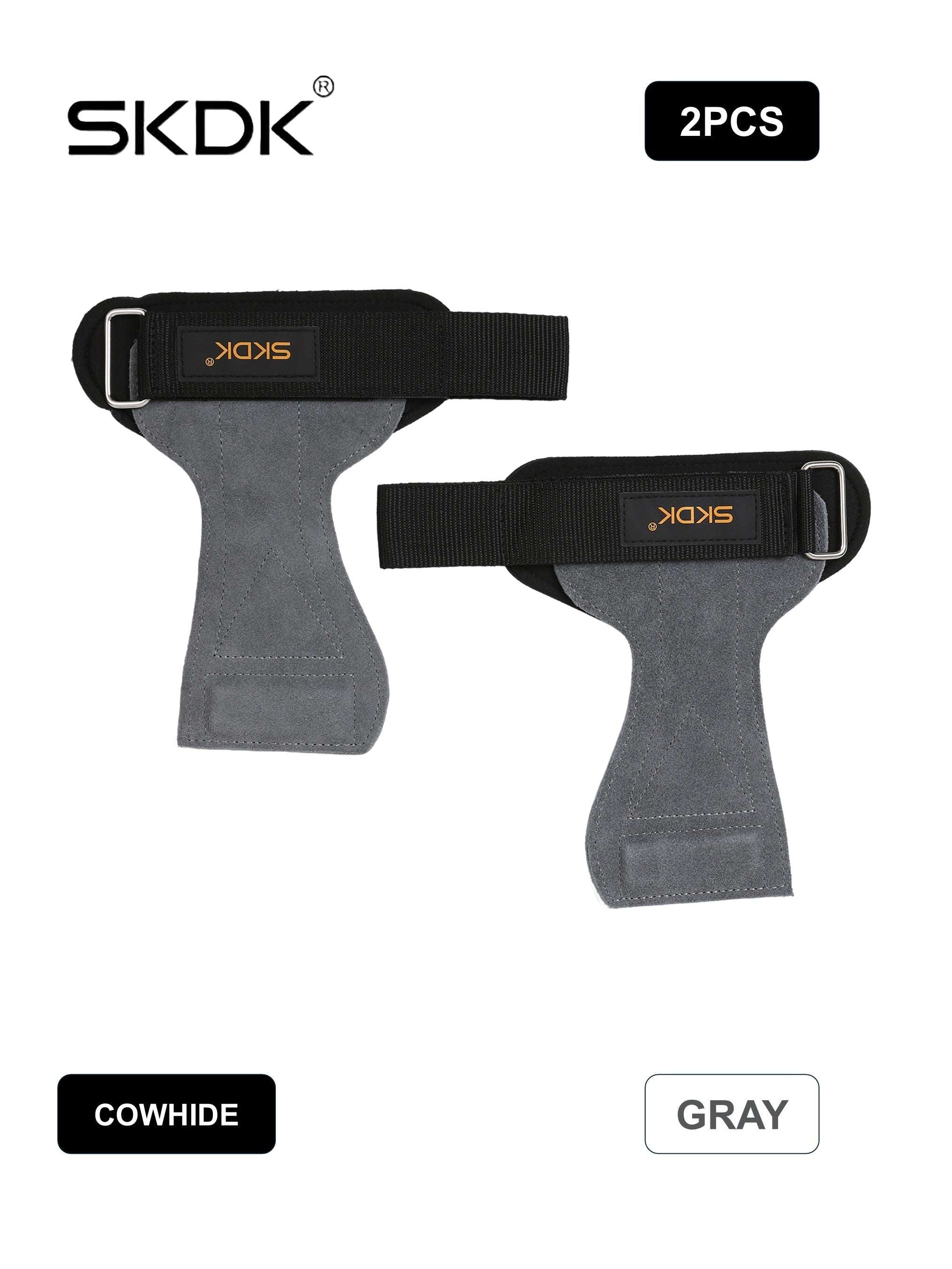 Premium Weightlifting Grips with Wrist Support | 3mm Anti-Slip Microfiber Workout Gloves