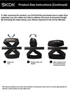 Non-Slip Weightlifting Wrist Wraps with Thickened Sponge Pad for Gym, Bodybuilding, Powerlifting - Grip Support & Wrist Protection