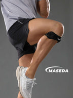 Adjustable Patella Knee Strap with Silicone Pad – Compression Support Brace for Running, Sports & Joint Stability