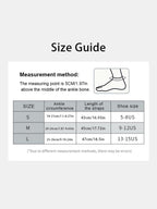 Verstellbare Kompressions-Knöchelbandage — Atmungsaktive elastische Knöchel-Stützstabilisator für Laufen, Fitness & Sport