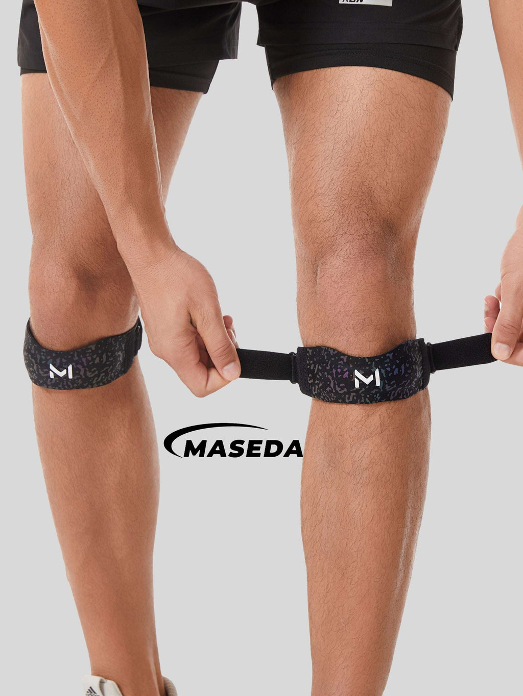 Premium Adjustable Patella Knee Strap – SBR Knee Support Brace with Silicone Pad for Running, Gym & Outdoor Sports – Unisex