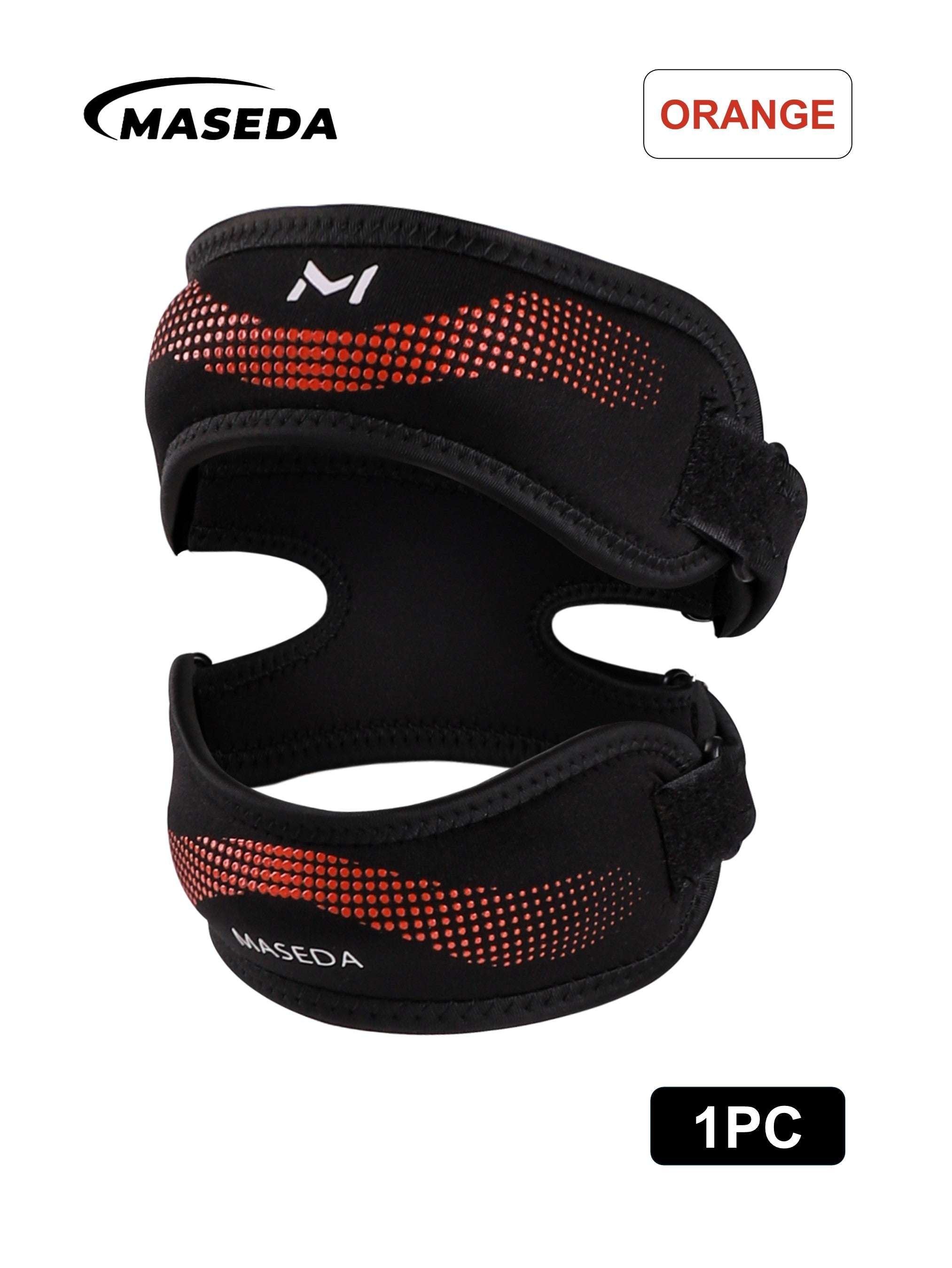 Adjustable Double Patella Tendon Support Strap – Comfortable Knee Brace & Stabilizer for Sports Protection, Running, Gym, Weightlifting & Basketball