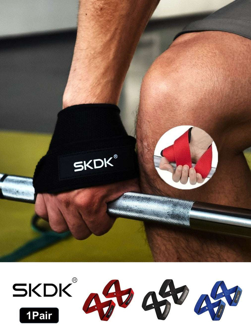 Rutschfeste Gewichtheber-Handgelenkbandagen mit verdicktem Schwammpolster für Fitnessstudio, Bodybuilding, Powerlifting - Griffunterstützung & Handgelenkschutz