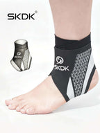 Adjustable Compression Ankle Brace – High-Quality Breathable Support Wrap for Running, Gym & Outdoor Sports – Unisex
