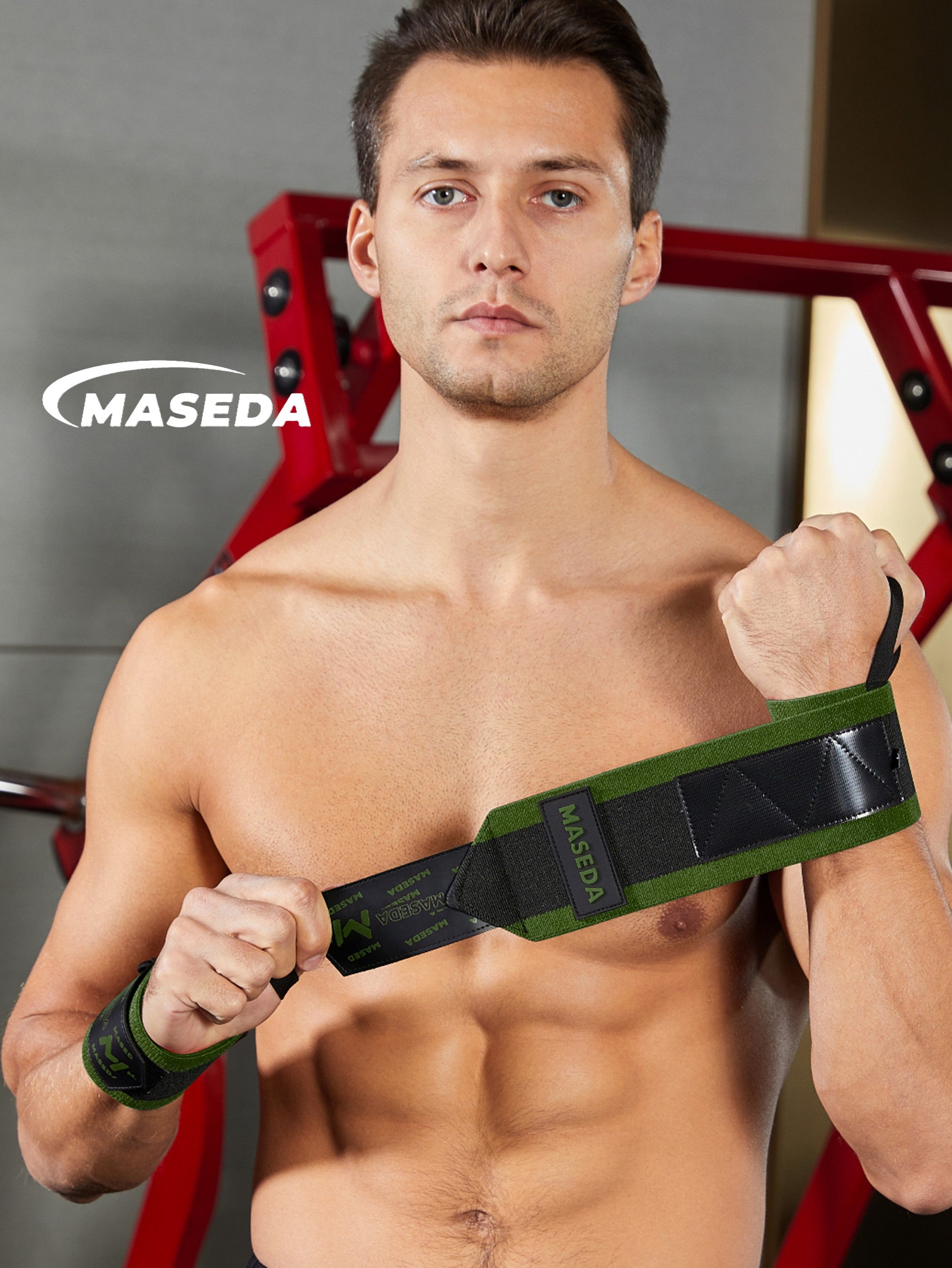 Adjustable Weightlifting Wrist Wraps – Breathable Anti-Slip Support Brace for Gym, Gymnastics & Daily Use