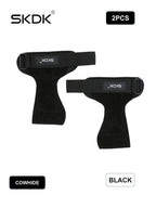 Premium Weightlifting Grips with Wrist Support | 3mm Anti-Slip Microfiber Workout Gloves